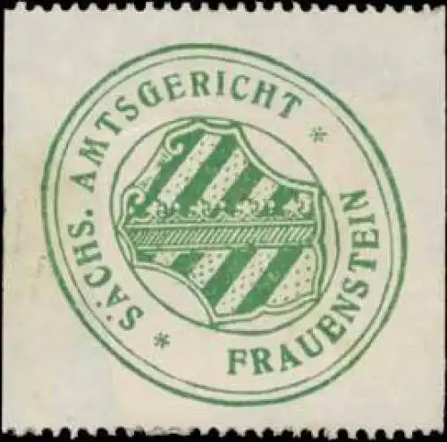 Sächs. Amtsgericht Frauenstein