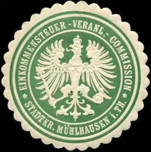 Einkommensteuer-Veranlagungs-Commission Stadtkreis MÃ¼hlhausen in ThÃ¼ringen