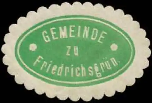 Gemeinde zu FriedrichsgrÃ¼n