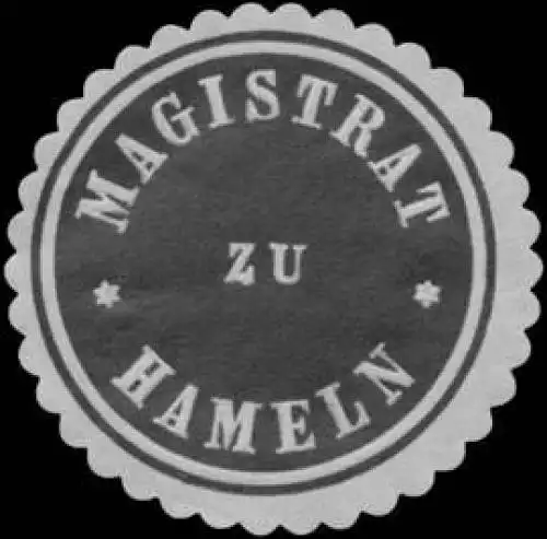 Magistrat zu Hameln