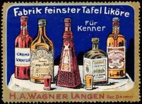 Fabrik feinster Tafel LikÃ¶re