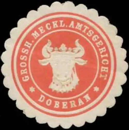 Gr. Meckl. Amtsgericht Doberan