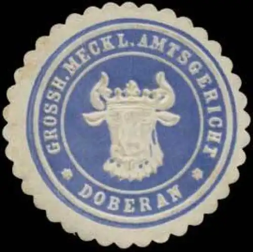 Gr. Meckl. Amtsgericht Doberan