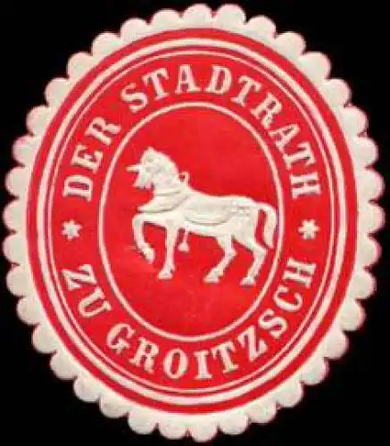 Der Stadtrath zu Groitzsch (Einhorn, Borna)