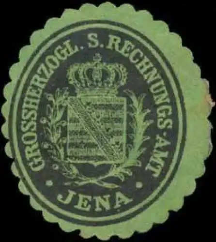 Gr. S. Rechnungs-Amt Jena