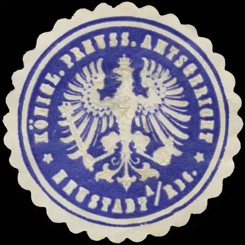 K.Pr. Amtsgericht Neustadt am RÃ¼benberge