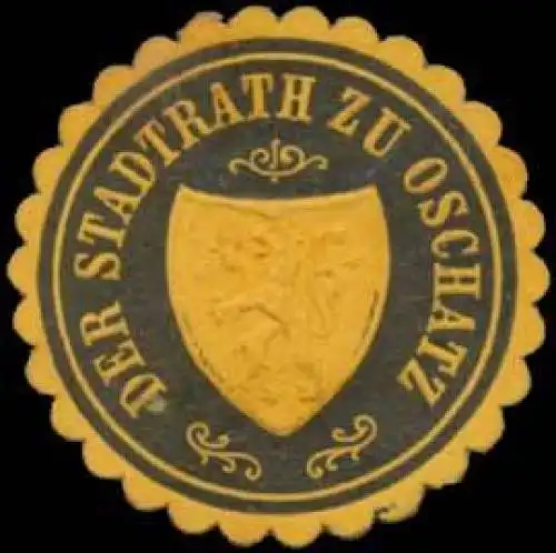 Der Stadtrath zu Oschatz