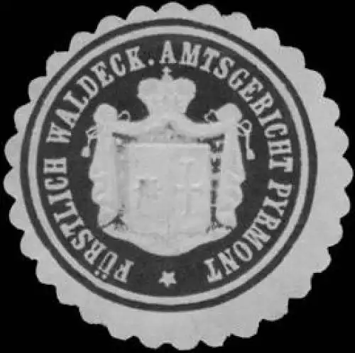 FÃ¼rstlich Waldeck. Amtsgericht Pyrmont