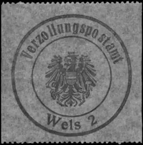 Verzollungspostamt Wels 2