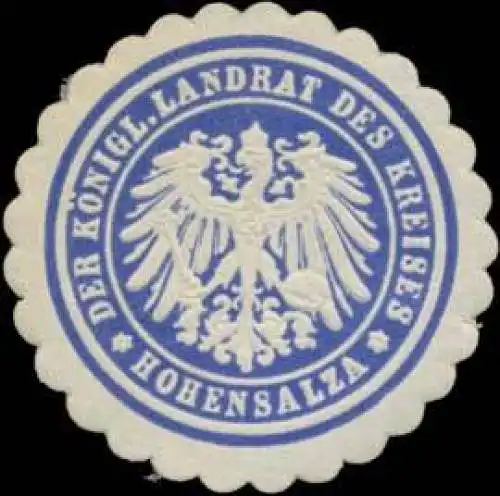 Der K. Landrat des Kreises Hohensalza