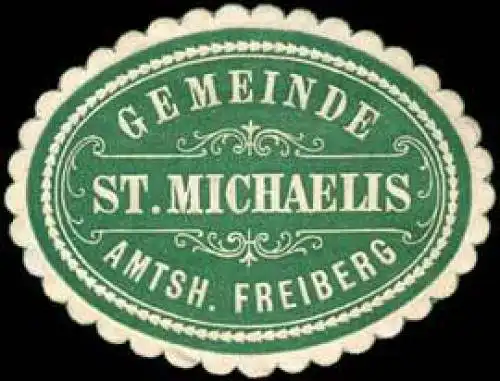 Gemeinde St. Michaelis - Amtshauptmannschaft Freiberg