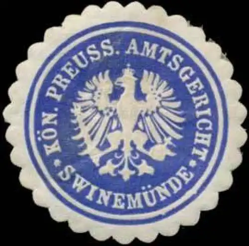 K.Pr. Amtsgericht SwinemÃ¼nde