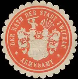 Der Rath der Stadt Zwickau Armenamt
