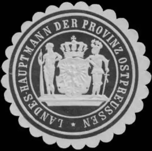 Landeshauptmann der Provinz OstpreuÃen