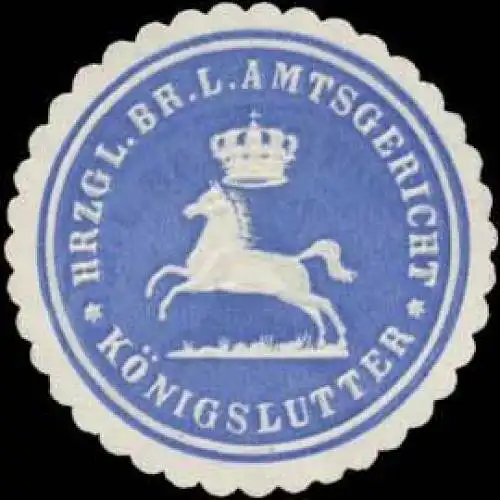 H. Br. L. Amtsgericht KÃ¶nigslutter