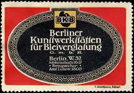 Berliner KunstwerkstÃ¤tten fÃ¼r Bleiverglasung