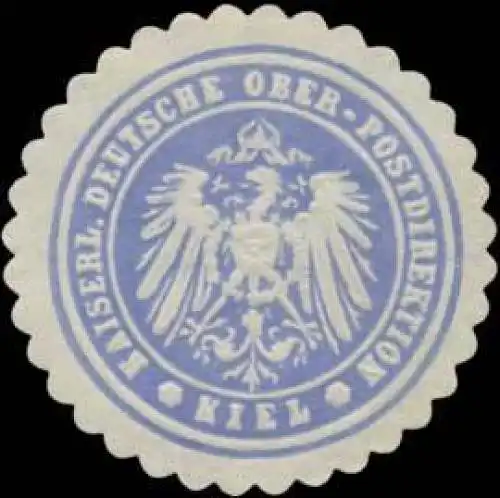 K. Deutsche Ober-Postdirektion Kiel