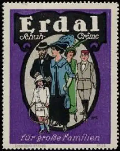 Erdal Schuhcreme fÃ¼r die Familie
