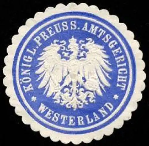 K. Pr. Amtsgericht - Westerland/Sylt