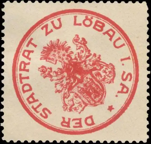 Der Stadtrat zu LÃ¶bau in Sachsen