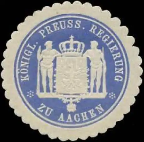 K.Pr. Regierung zu Aachen