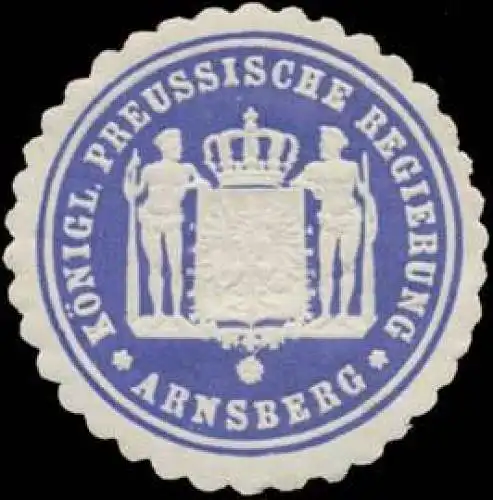 K.Pr. Regierung Arnsberg