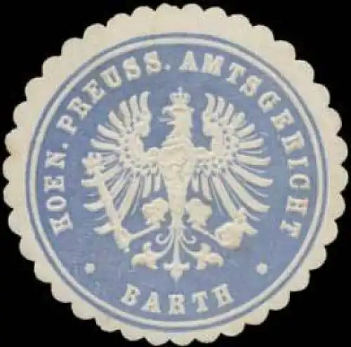 K.Pr. Amtsgericht Barth