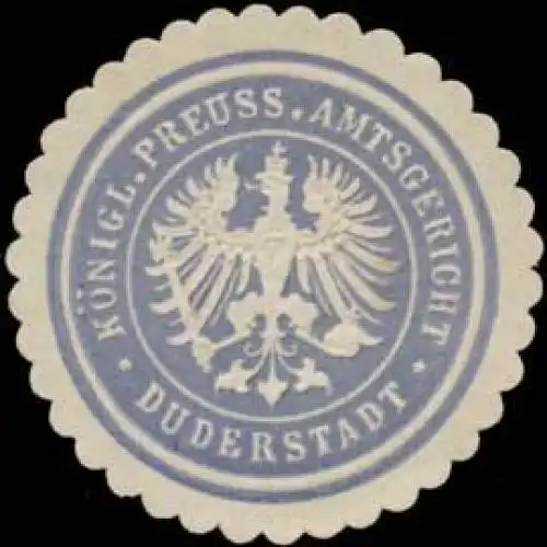 K.Pr. Amtsgericht Duderstadt