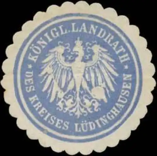 K. Landrath des Kreises LÃ¼dinghausen