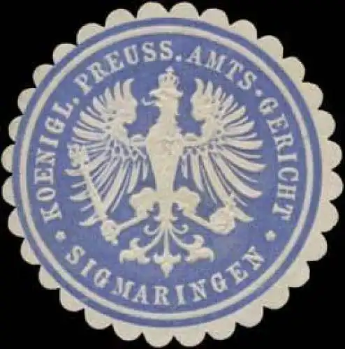 K.Pr. Amts-Gericht Sigmaringen