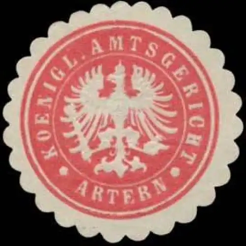 K. Amtsgericht Artern