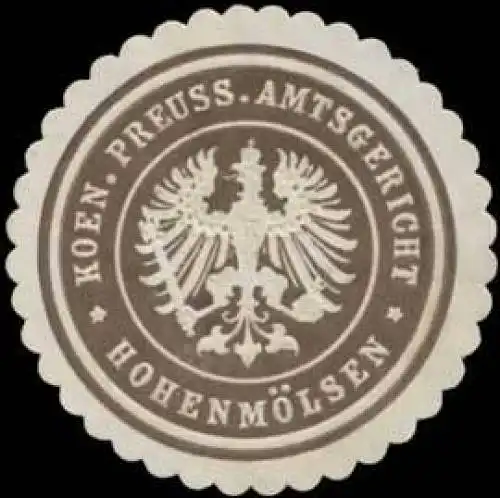 K.Pr. Amtsgericht HohenmÃ¶lsen