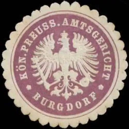 K.Pr. Amtsgericht Burgdorf