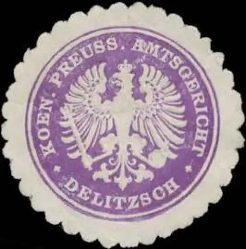 K.Pr. Amtsgericht Delitzsch