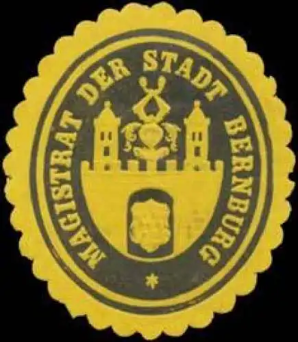 Magistrat der Stadt Bernburg