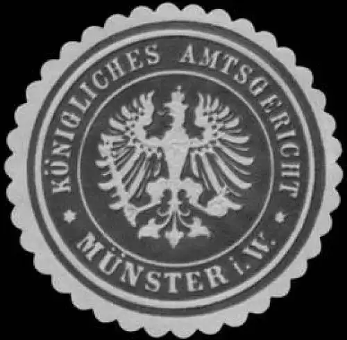K. Amtsgericht MÃ¼nster i.W