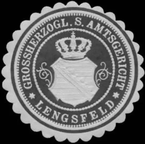 Gr. S. Amtsgericht Lengsfeld