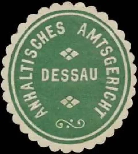 Anhaltisches Amtsgericht Dessau
