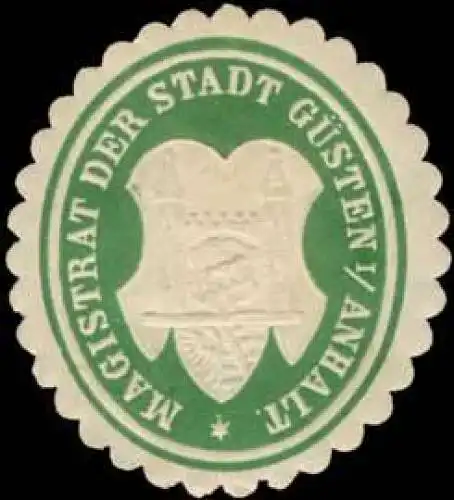 Magistrat der Stadt GÃ¼sten/Anhalt