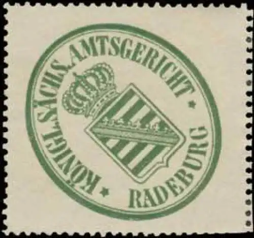 K.S. Amtsgericht Radeburg