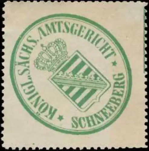 K.S. Amtsgericht Schneeberg