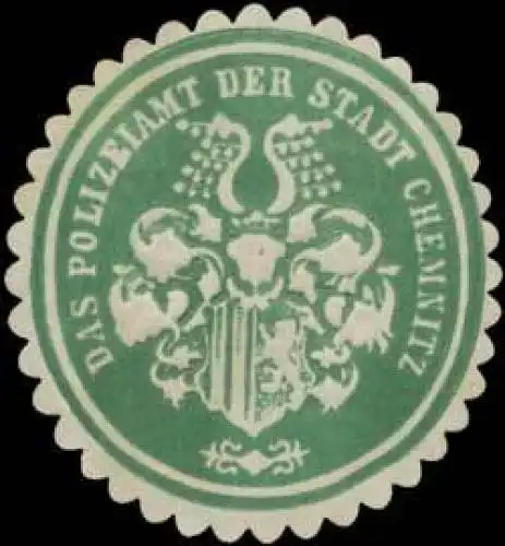 Das Polizeiamt der Stadt Chemnitz