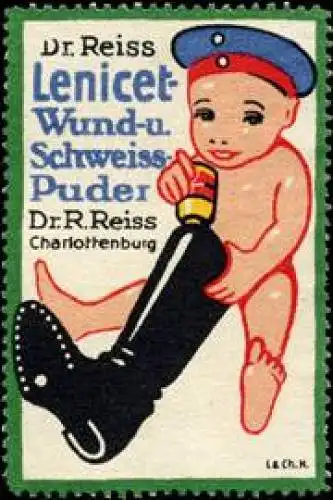Dr. Reiss Lenicet - Wund - und Schweisspuder