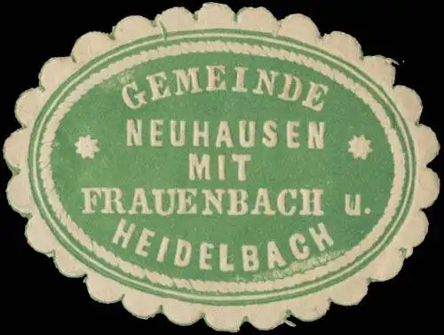 Gemeinde Neuhausen mit Frauenbach und Heidelbach