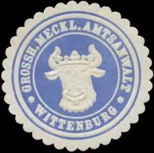 Gr. Meckl. Amtsanwalt Wittenburg