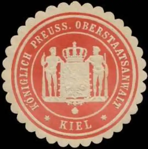 K.Pr. Oberstaatsanwalt Kiel