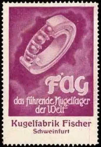 FAG das fÃ¼hrende Kugellager der Welt