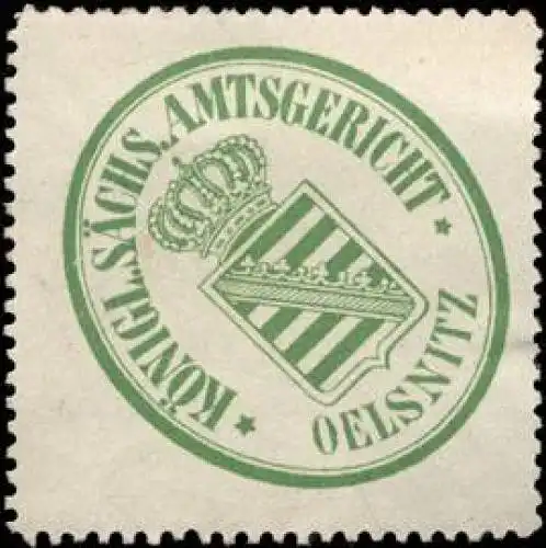 Königlich - Sächsisches - Amtsgericht - Oelsnitz