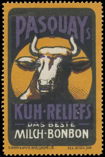 Pasquays Kuh-Reliefs
