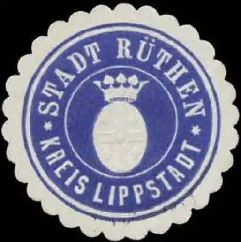Stadt RÃ¼then Kreis Lippstadt